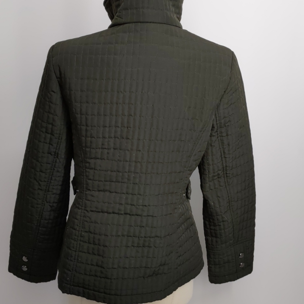 St. John's Bay Brown Quilted Jacket-Sz Mp View 5